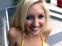 Loiras, Menina, com, homem velho, Creampie