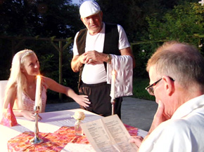 A senior fucking a young girl on the restaurant table 3